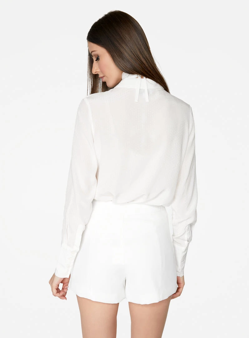 HeyYou White Polka Dot Blouse Blouses 5 HeyYou White Polka Dot Blouse Blouses