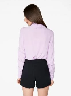 HeyYou Lavender Polka Dot Blouse Blouses 9 HeyYou Lavender Polka Dot Blouse Blouses