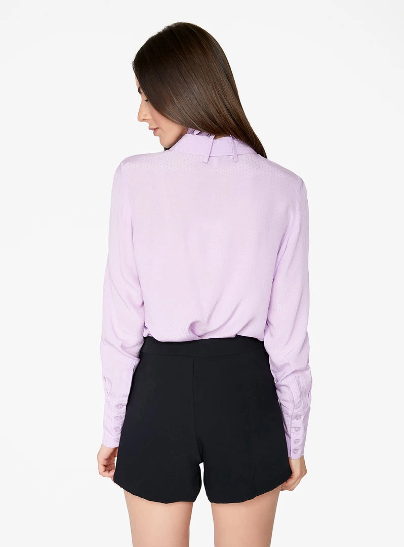 HeyYou Lavender Polka Dot Blouse Blouses 5 HeyYou Lavender Polka Dot Blouse Blouses