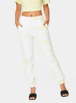HeyYou On Repeat Sweatpant In Honeydew Tie Dye New Arrivals