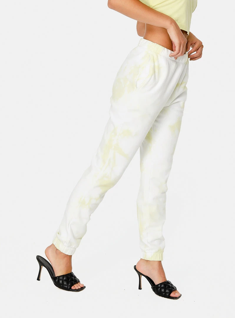 HeyYou On Repeat Sweatpant In Honeydew Tie Dye New Arrivals 4 HeyYou On Repeat Sweatpant In Honeydew Tie Dye New Arrivals