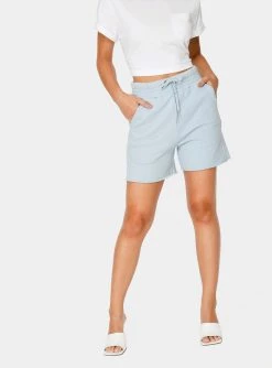 HeyYou Westward Lounge Short In Purist Bue