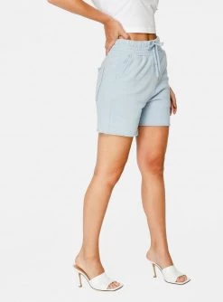 HeyYou Westward Lounge Short In Purist Bue