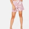 HeyYou Westward Lounge Short In Soft Mauve Tie Dye New Arrivals 1 HeyYou Westward Lounge Short In Soft Mauve Tie Dye New Arrivals