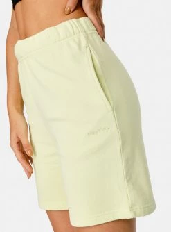 HeyYou New Arrivals On Repeat Sweatshort In Honeydew
