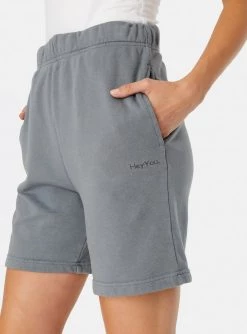 HeyYou On Repeat Sweatshort In Mineral New Arrivals