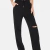 HeyYou New Arrivals Westward Lounge Pant In Black