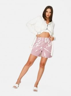 HeyYou On Repeat Full-Zip Hoodie In Bone