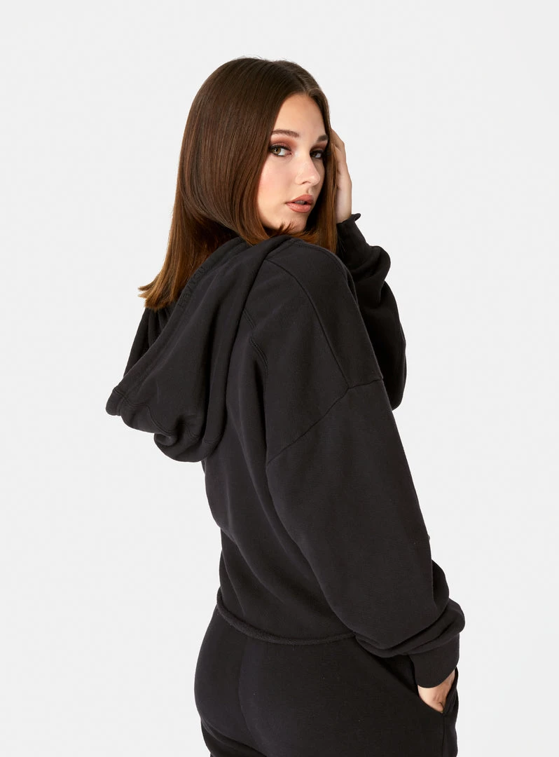 HeyYou Westward Quarter Zip Hoodie In Black 6 HeyYou Westward Quarter Zip Hoodie In Black