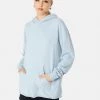HeyYou On Repeat Oversized Hoodie In Purist Blue