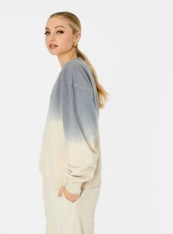 HeyYou On Repeat Crew Sweatshirt In Mineral Ombre New Arrivals