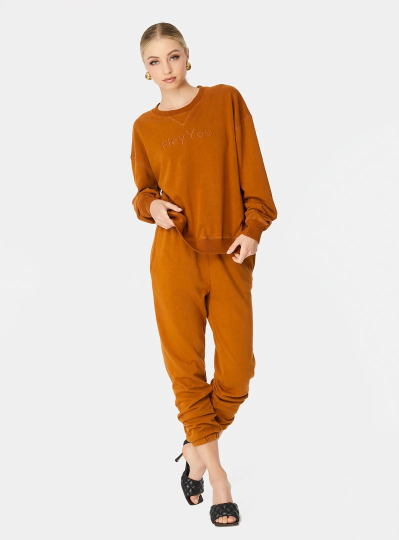 HeyYou New Arrivals On Repeat Sweatpant In Penny 7 HeyYou New Arrivals On Repeat Sweatpant In Penny