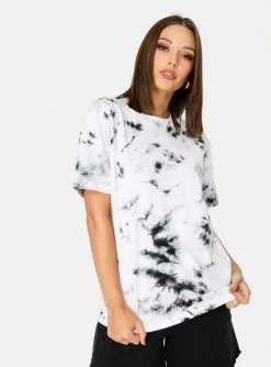 HeyYou Everyday Tee In Black Tie Dye New Arrivals