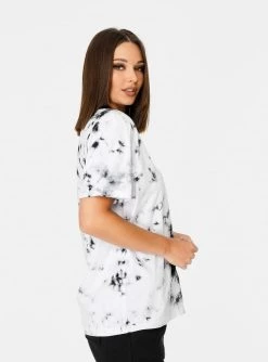 HeyYou Everyday Tee In Black Tie Dye New Arrivals