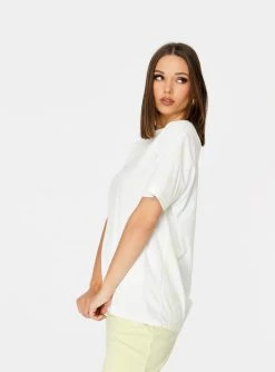 HeyYou New Arrivals Everyday Tee In Honeydew Tie Dye