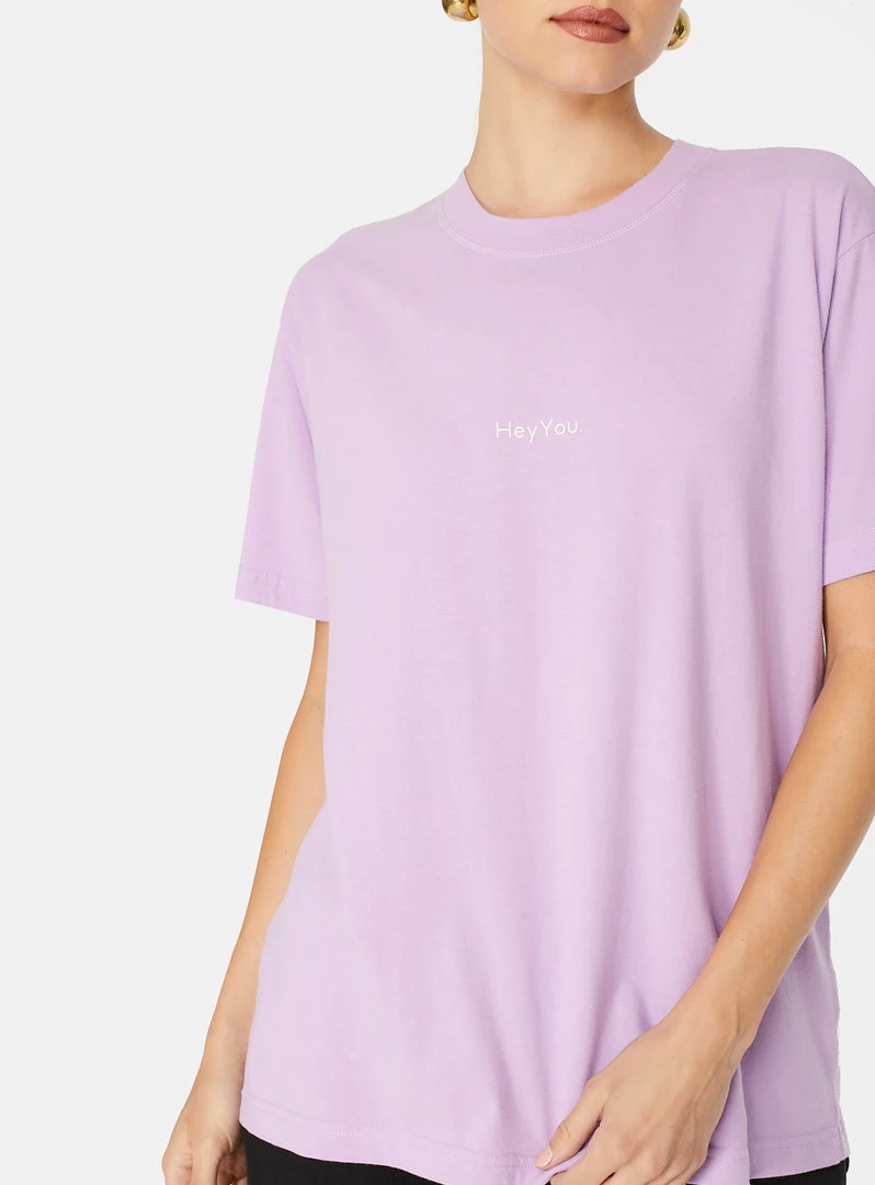 HeyYou Everyday Tee In Lilac 6 HeyYou Everyday Tee In Lilac