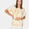 HeyYou Pocket Tee In Creamsicle Tie Dye T-Shirts