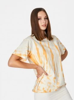 HeyYou Pocket Tee In Creamsicle Tie Dye T-Shirts