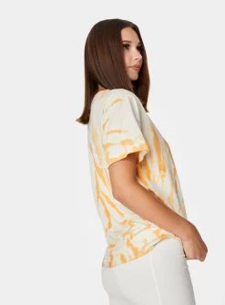 HeyYou Pocket Tee In Creamsicle Tie Dye T-Shirts