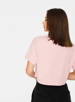 HeyYou New Arrivals Everyday Crop Tee In Blush 8 HeyYou New Arrivals Everyday Crop Tee In Blush