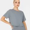 HeyYou Everyday Crop Tee In Mineral New Arrivals