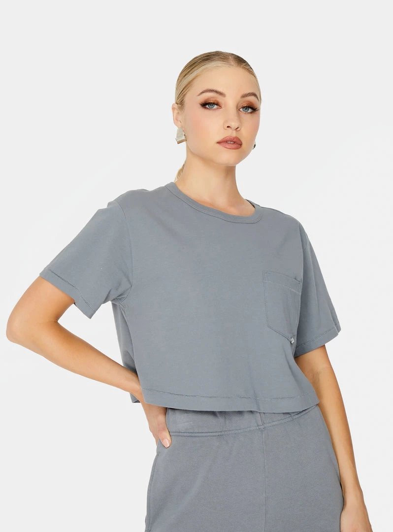HeyYou Everyday Crop Tee In Mineral New Arrivals 3 HeyYou Everyday Crop Tee In Mineral New Arrivals