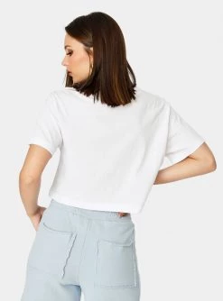 HeyYou Everyday Crop Tee In White 9 HeyYou Everyday Crop Tee In White