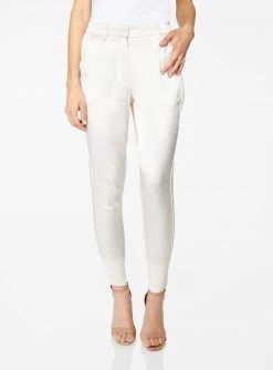 HeyYou High Waisted Jogger In Creme