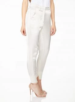 HeyYou High Waisted Jogger In Creme