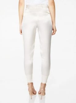 HeyYou High Waisted Jogger In Creme