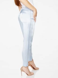 HeyYou High Waisted Jogger In Powder Blue Pants