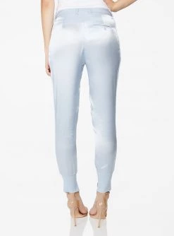 HeyYou High Waisted Jogger In Powder Blue Pants