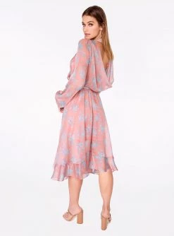 HeyYou Dresses Coral Open Back Ruffle Dress 9 HeyYou Dresses Coral Open Back Ruffle Dress