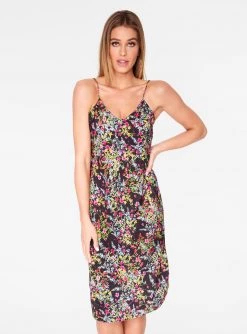 HeyYou Floral Strappy Slip Dress Dresses