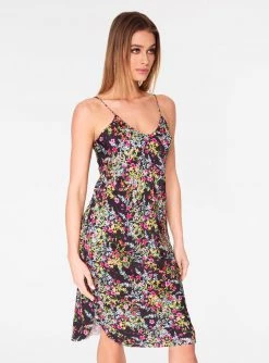 HeyYou Floral Strappy Slip Dress Dresses