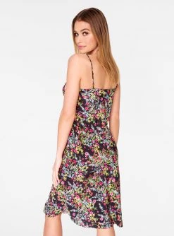 HeyYou Floral Strappy Slip Dress Dresses