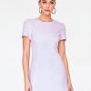 HeyYou Dresses Lavender Cap Sleeve Mini Dress