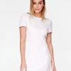 HeyYou White Cap Sleeve Mini Dress Dresses