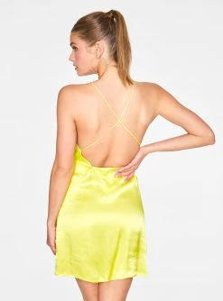 HeyYou Key Lime Apron Mini Dress 10 HeyYou Key Lime Apron Mini Dress
