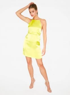 HeyYou Key Lime Apron Mini Dress 11 HeyYou Key Lime Apron Mini Dress