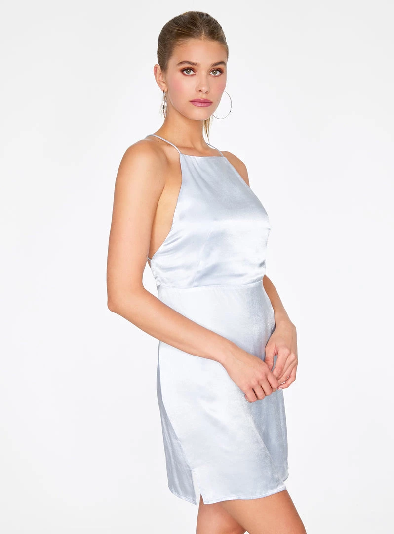 HeyYou Dresses Light Blue Apron Mini Dress 5 HeyYou Dresses Light Blue Apron Mini Dress