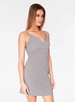 HeyYou Plaid Tailored Mini Dress Dresses