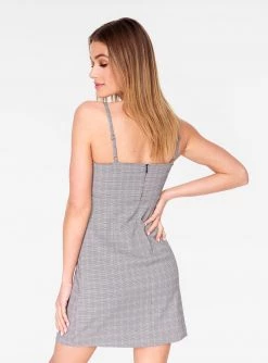 HeyYou Plaid Tailored Mini Dress Dresses