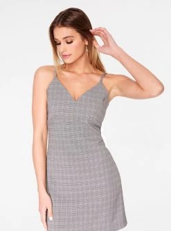 HeyYou Plaid Tailored Mini Dress Dresses