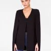 HeyYou Blazers Black Cape Blazer