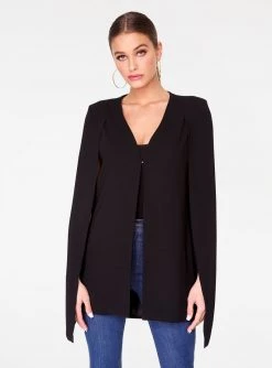 HeyYou Blazers Black Cape Blazer