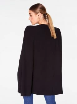 HeyYou Blazers Black Cape Blazer