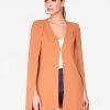 HeyYou Chestnut Cape Blazer Blazers