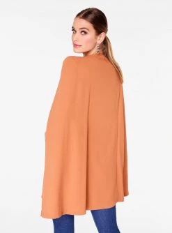 HeyYou Chestnut Cape Blazer Blazers