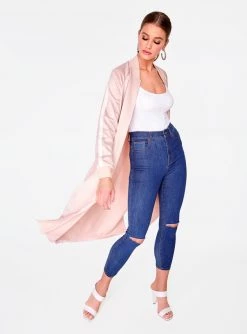 HeyYou Dusters Nude Track Duster